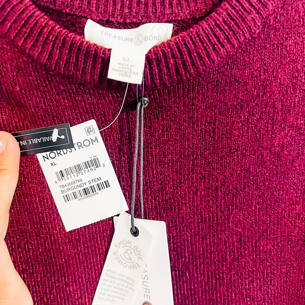 Treasure & Bond Sweater ~ Brand new with tags ~ Size X-Large